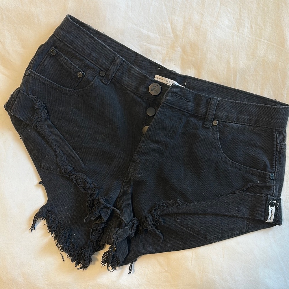 One Teaspoon Bandits Black 28